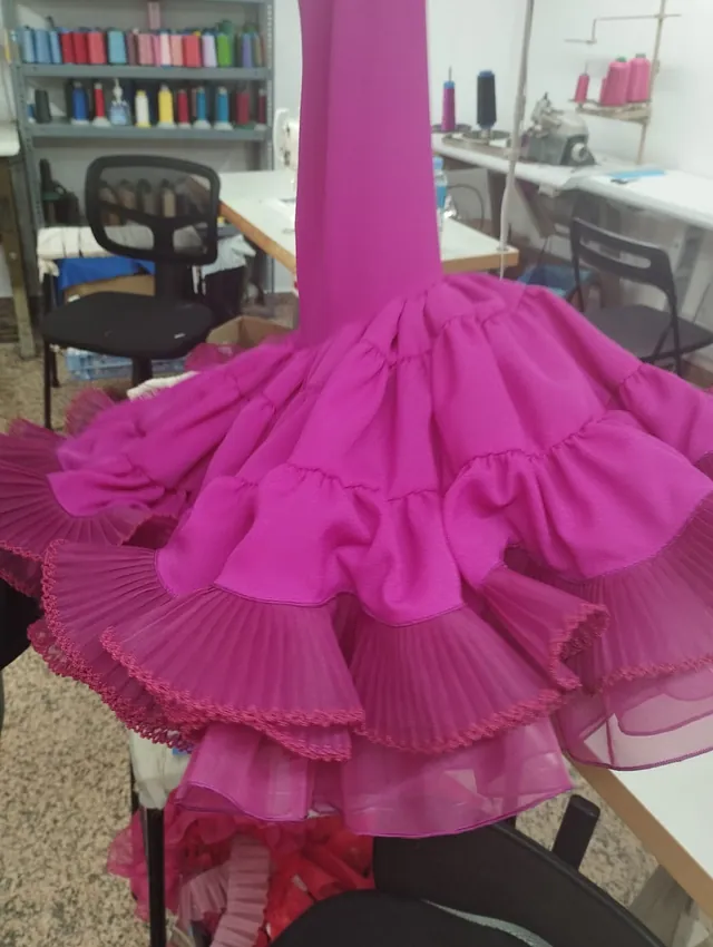 vestido de flamenca